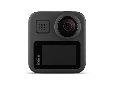 GoPro Camera with 64 GB SD Card and Camera Case in Black - Max - Black