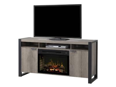 Dimplex Pierre Media Console Electric Fireplace with Logs - GDS25LD-1571ST