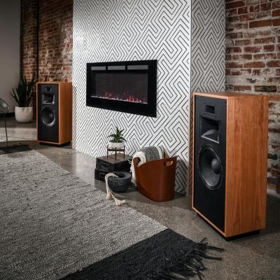 Klipsch Floorstanding Speaker in Distressed Oak - FORTEIVDIS