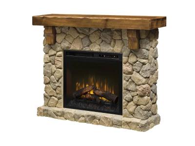 Dimplex Fieldstone Mantel Electric Fireplace - GDS28L8-904ST
