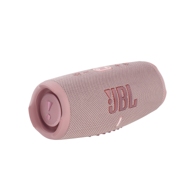 JBL Charge 5 Portable Waterproof Speaker With Powerbank In Pink - JBLCHARGE5PINKAM