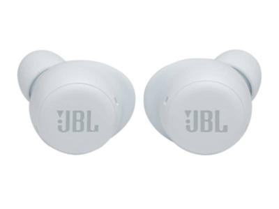 JBL True Wireless Noise Cancelling Earbuds in White - Live TWS Free NC+ (W)