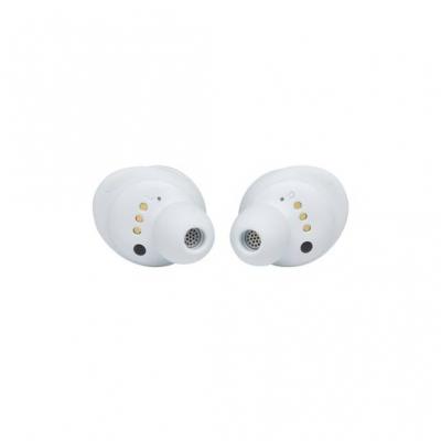 JBL True Wireless Noise Cancelling Earbuds in White - Live TWS Free NC+ (W)