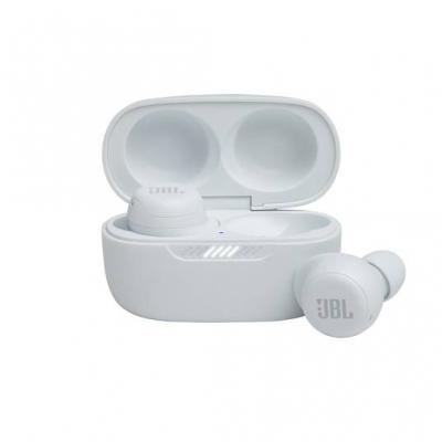 JBL True Wireless Noise Cancelling Earbuds in White - Live TWS Free NC+ (W)