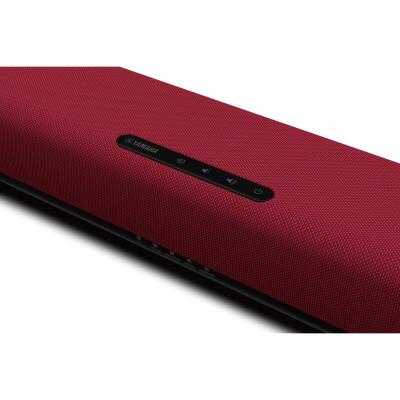 Yamaha Compact Sound Bar with Built in Subwoofer, Bluetooth in Red - SRC20A (R)