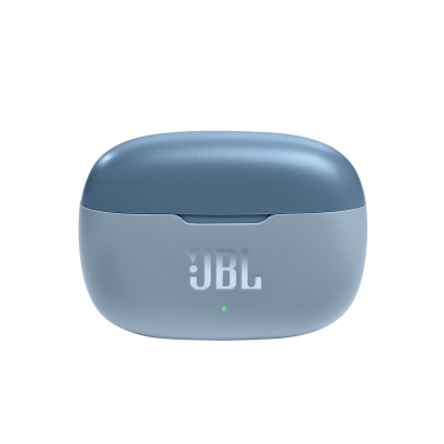 JBL True Wireless Earbuds in Blue - JBLV200TWSBLUAM