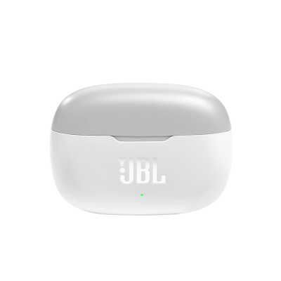 JBL True Wireless Earbuds in White - JBLV200TWSWHTAM