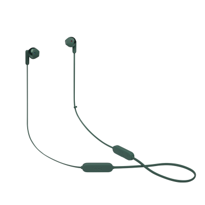 JBL Wireless Earbud Headphones in Green - JBLT215BTGRNAM