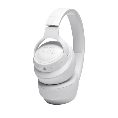 JBL Wireless Over-Ear Headphones in White - JBLT710BTWHTAM