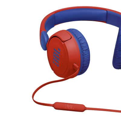 JBL JR 310 Wired Kids On-ear Headphones In Red - JBLJR310REDAM