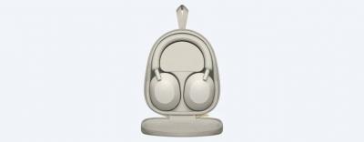 Sony Wireless Noise-Cancelling Headphones in Silver  - WH1000XM5/S