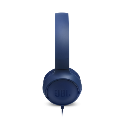 JBL Tune 500 Wired On-Ear Headphones - JBLT500BLUAM