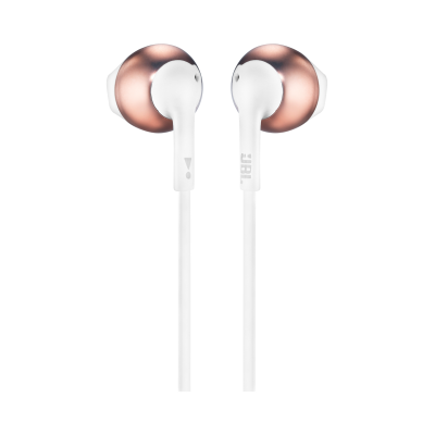 JBL Tune 205 Earbud Headphones - JBLT205RGDAM