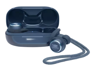 JBL Reflect Mini NC Waterproof True Wireless Noise Cancelling Sport Earbuds - JBLREFLMININCBLUAM