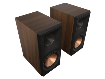 Klipsch Bookshelf Speakers in Walnut - RP600MWII