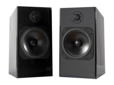 Totem Acoustic Bookshelf Speakers With Geometric Design In Dusk - FIRE V2 (D)