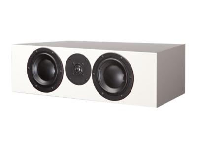 Totem Acoustic Center Channel Speaker With High-Quality Drivers And Wiring In Satin White - Model-1 Signature Center (S)