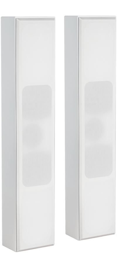 Totem Acoustic On-Wall Speaker In Satin White - Kin Solo (W)