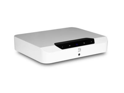 Bluesound Compact Wireless Music Streaming Amplifier in White - N230WHTUNV