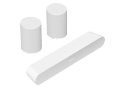 Sonos Surround Set with Ray Soundabar and Era 100 Smart Speaker - Surround Set (Ray Era 100) (W)