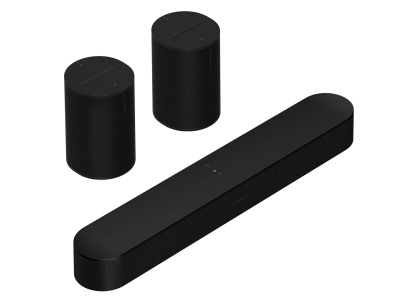 Sonos Surround Set with Beam Gen 2 Sondbar and Era 100 Smart Speaker - Surround Set (Beam (Gen 2) Era 100) (B)