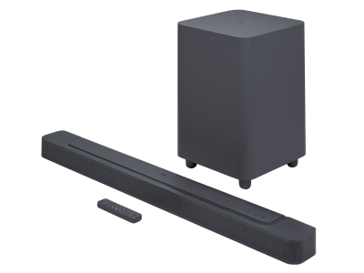 JBL 5.1 Channel BAR 500 Soundbar with MultiBeam and Dolby Atmos - JBLBAR500PROBLKAM