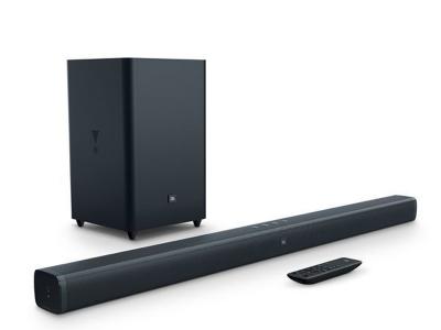 JBL 2.1-Channel Soundbar with Wireless Subwoofer Bar2.1 - JBLBAR21BLKAM