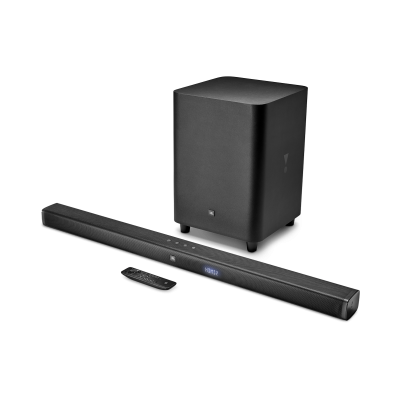JBL 3.1-Channel 4K Ultra HD Soundbar with Wireless Subwoofer - JBLBAR31BLKAM