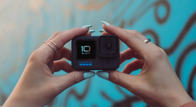 GoPro Waterproof Action Camera in Black - HERO 10