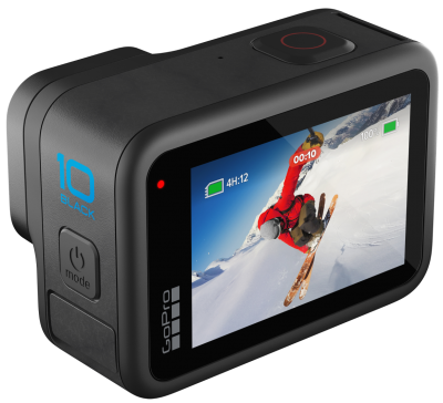 GoPro Waterproof Action Camera in Black - HERO 10