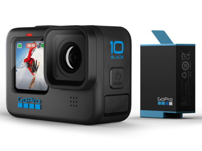 GoPro Waterproof Action Camera in Black - HERO 10