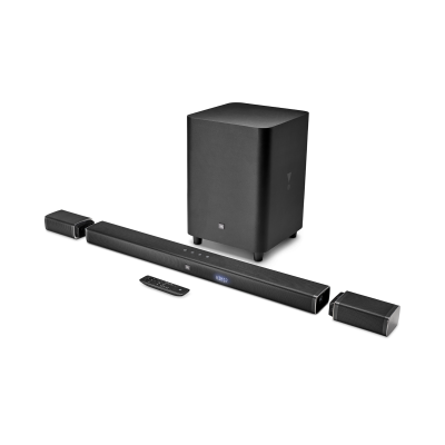 JBL 5.1-Channel 4K Ultra HD Soundbar with True Wireless Surround Speakers Bar5.1 - JBLBAR51BLKAM