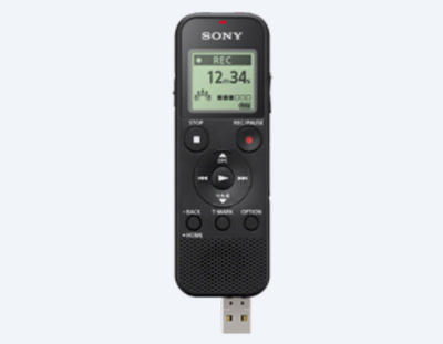 Sony Mono Digital Voice Recorder with Built-in USB - ICDPX370