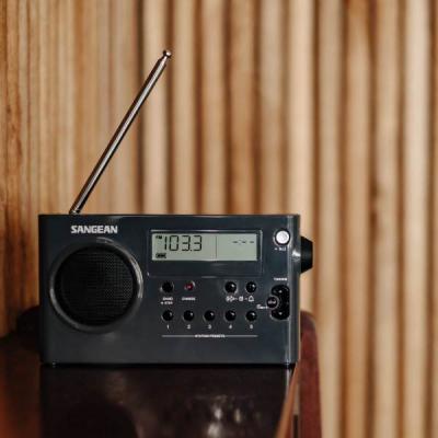 Sangean AM / FM Digital Tuning Radio in Black - 14‐PRD7BK