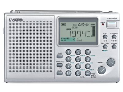 Sangean Professional AM / FM / SW Multi-Band World Receiver - 14‐ATS405