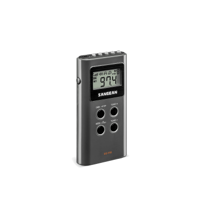 Sangean AM / FM-Stereo Pocket Radio in Dark Gray - 24-SG110