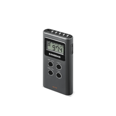 Sangean AM / FM-Stereo Pocket Radio in Dark Gray - 24-SG110