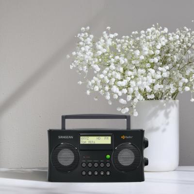 Sangean HD / AM / FM Stereo Radio in Black - 14-HDR16