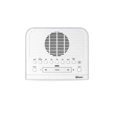 Sangean HD / AM / FM-RBDS Radio in White - 14-HDR15