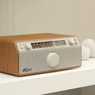 Sangean AM / FM / AUX Wooden Cabinet Radio in Walnut - 14-WR12