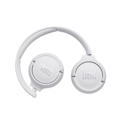 JBL TUNE 500BT Wireless On-Ear Headphones In White - JBLT500BTWHTAM