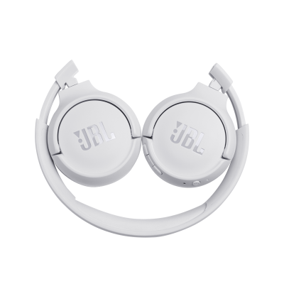 JBL TUNE 500BT Wireless On-Ear Headphones In White - JBLT500BTWHTAM