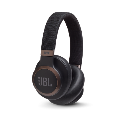 JBL Wireless Over-Ear NC Headphones Live 650BTNC Black - JBLLIVE650BTNCBAM