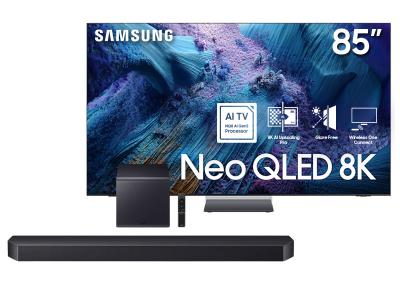 85" Samsung 8K AI Smart TV + Q-series Soundbar Bundle - QN85QN990FFXZC-HW-Q900F