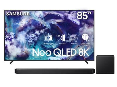 85" Samsung 8K Vision AI Smart TV + Q-series Soundbar Bundle - QN85QN900FFXZC-HW-Q800F