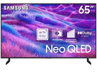 65" Samsung Neo QLED 4K AI TV + Music Frame Wireless Speaker - QN65QN80FAFXZC-HW-LS60D/ZC