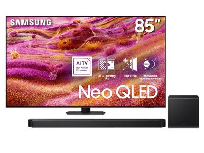 85" Samsung Neo QLED 4K TV + Q-Series Soundbar - QN85QN92FAFXZC-HW-Q800F/ZC