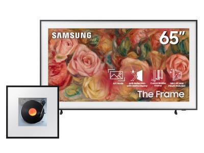 65" Samsung The Frame AI TV + Music Frame Wireless Speaker - QN65LS03FAFXZC+HW-LS60D/ZC