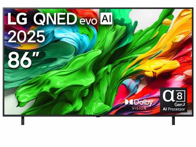 86" LG 86QNED85AUA QNED evo AI MiniLED 4K Smart TV 2025