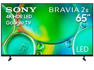 65" Sony K65S20M2 BRAVIA 2 II 4K HDR LED Google TV (2025)